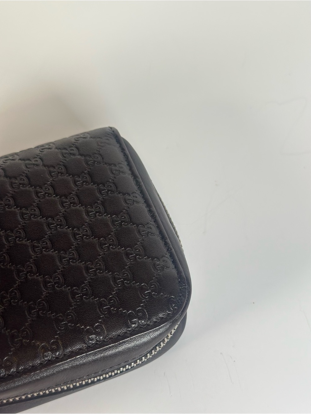 RARE Gucci Embossed GG Zip-Around Travel Wallet Organizer - Picture 10 of 14